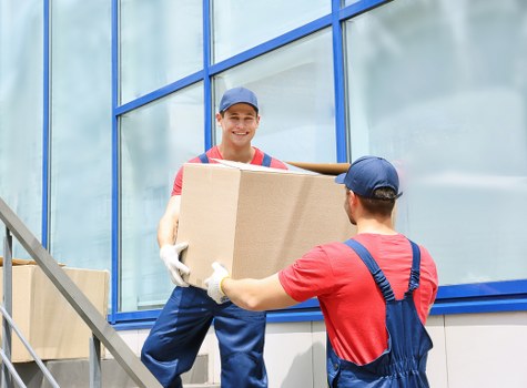 Planning a home move in Norwood with organised packing boxes