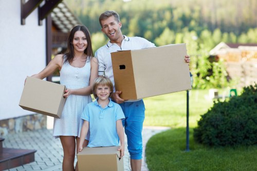 Professional van loading service for moving in Norwood