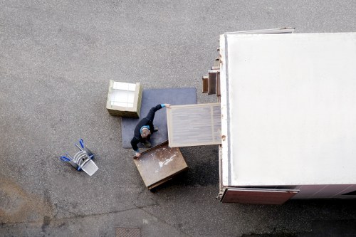 Professional movers handling a home relocation in Norwood