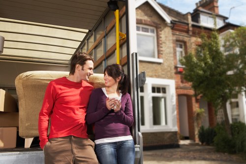 Norwood Removals team completing a secure and insured moving service