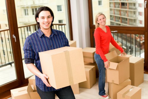 Example of a cubic-yard estimate for a family house relocation